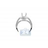 18K White Gold 1.00 ct Diamond Engagement Ring Semi Mount