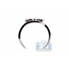 925 Sterling Silver 0.34 ct Garnet Gemstone Womens Ring