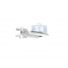 18K White Gold 0.86 ct Diamond Halo Engagement Ring Setting