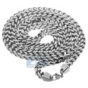 Solid Stainless Steel Jumbo Franco Mens Chain 10 mm