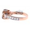 Womens GIA Fancy Brown Diamond Engagement Ring 18K Rose Gold