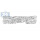 14K White Gold 0.30 ct Diamond Womens Criss Cross Band Ring