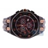 Aqua Master Royal 8.50 ct Full Black Diamond Case Mens Watch