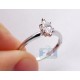 14K White Gold 0.45 ct Marquise Diamond Solitaire Engagement Ring