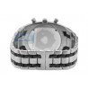 Aqua Master 0.24 ct Diamond Mens Black PVD Bracelet Blue Tone Watch