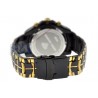 Aqua Master 1.50 ct Black Diamond Mens Two Color Watch