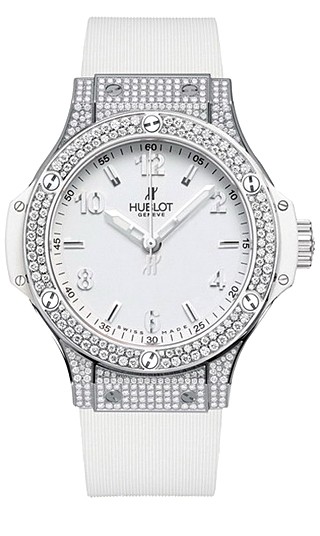 Hublot Big Bang All White Diamond Womens Watch 361.SE.2010.RW.1704