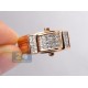 14K Rose Gold 1 ct Princess Cut Invisible Set Diamond Mens Ring