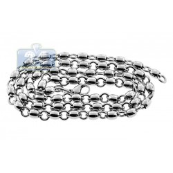 Stainless Steel Mens Link Chain 28 Inches
