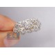 14K Yellow Gold 1.53 ct Diamond Vintage Openwork Ring