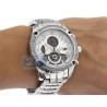 Aqua Master Carbon Chronograph Silver Dial Mens Watch