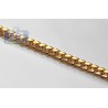 Solid 10K Yellow Gold Miami Cuban Link Mens Bracelet 10mm 9"