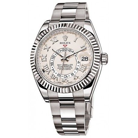 mens white gold rolex