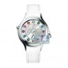 F104026041T05 Fendi Crazy Carats White Leather Watch 33mm