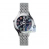 F105021000T05 Fendi Crazy Carats Black Dial Steel Bracelet Watch 33mm