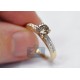 14K Yellow Gold 1.16 ct Brown Diamond Engagement Ring