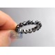 14K Gold 5.84 ct All Way Black Diamond Womens Eternity Ring
