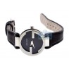 Gucci Interlocking Black Dial Womens Steel Watch YA133501