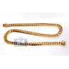 Mens Miami Cuban Link Chain Solid 10K Yellow Gold 14mm 30"