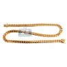 10K Yellow Gold Miami Cuban Link Mens Chain 11 mm 30 Inches