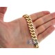 10K Yellow Gold Miami Cuban Link Mens Chain 11 mm 30 Inches