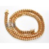 Mens Miami Cuban Link Chain Real 10K Yellow Gold 10mm 30"