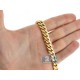 10K Yellow Gold Miami Cuban Link Mens Chain 9 mm 30 Inches