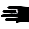 14K White Gold 0.71 ct Diamond Infinity Womens Engagement Ring