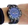 Aqua Master Sport 0.24 ct Diamond Mens Blue Dial Watch