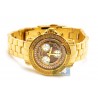 Womens Diamond Gold Watch Joe Rodeo Rio JRO16 1.25ct Brown Dial