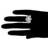 18K White Gold 2.11 ct Rose Cut Diamond Womens Vintage Ring