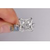 14K White Gold 0.94 ct Diamond Multi Shaped Engagement Ring