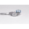 14K White Gold 1.69 ct Diamond Womens Engagement Ring