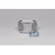 14K White Gold 0.75 ct Pave Diamond Mens Ring