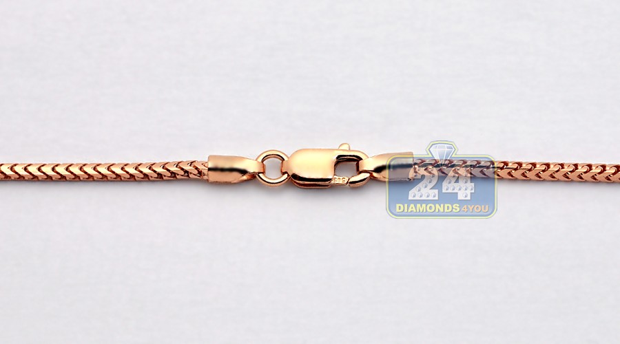 thumbnail interactive-video image 1 of Stunning 4mm Italian Franco Chain Necklace – Solid 14K Yellow Gold Plated 925 Silver 1 of 3