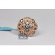 18K Rose Gold 1.66 ct Diamond Cluster Round Shape Ring