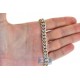 14K Yellow Gold Diamond Miami Cuban Mens Chain 8 mm 28 Inches