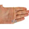 Italian 10K Yellow Gold Army Diamond Cut Bead Womens Chain 1.5 mm