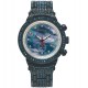 Joe Rodeo Master 25.00 ct Blue Diamond Mens Watch JJM65