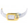 F300434041D1 Fendi Chameleon Yellow Gold White Dial Watch 29mm