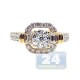 14K Yellow Gold 1.22 ct Baguette Diamond Engagement Ring