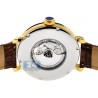 Mens Diamond Automatic Gold Watch Aqua Master 2.25 ct Black Dial