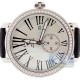 Aqua Master Round Automatic 2.25 ct Diamond Silver Watch