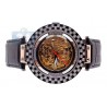 Aqua Master Automatic 1.25 ct Diamond Mens Rose Gold Steel Watch
