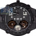 Aqua Master Automatic 0.20 ct Diamond Mens Black Watch