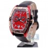 Aqua Master Aluminium 0.50 ct Diamond Mens Red Watch