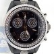 Aqua Master Black Ceramic 3.00 ct Diamond Womens Mini Watch
