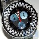 Aqua Master Black Ceramic 1.25 ct Diamond Womens Watch