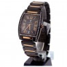 Aqua Master Classics Tonneau 2.10 ct Diamond Mens Black PVD Gold Tone Watch