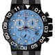 Aqua Master Sport Chrono 0.24 ct Diamond Mens Sky Blue Watch